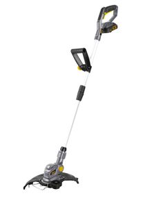 Rida Akku-Rasentrimmer »zgt777-1 20v, 280 Mm Arbeitsbreite Faden«, (2,0 Ah Akku, Netzteil 2,4ah) schwarz , Li-Ion Akku-Grasschneider 20V mit...