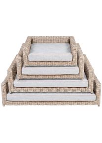 Greemotion Hundekorb, Polyester, Maße: Ca. 80 X 30 X 60 Cm beige, Größe B/H/L: 60 cm x 30 cm x 80 cm B/H/L: 60 cm x 30 cm x 80 cm , Schickes...