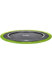 Salta Gartentrampolin »Royal Baseground«, Ø 251 Cm, Schutzrand schwarz, Größe Ø 251 cm - Ø 251 cm, Vollständig in den Boden, ebenerdig mit dem...