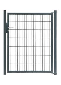 Kraus Zauneinzeltür »Kombitor« BxH: 99,2x140 cm in grau, Größe B/H: 99,2 cm x 140 cm