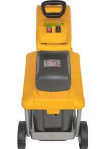 Stiga Garden Leisehäcksler »Bio Silent 2500«, 2500 W, Leise Walzentechnik, Mit Stopfer Und Rücklauffunktion gelb 4 cm , Kraftvoller 2500 Watt...