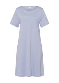 Hanro Robe oversize ' Pure Comfort ' Femme bleu taille 38