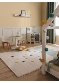 Lytte Tapis enfant Juno Beige 120x170 cm - Tapis pour chambre d'enfants/bébé
