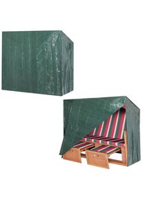 Kingsleeve® Copertura per poltrone da spiaggia verde scuro