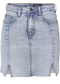 Noisy may NMAPRIL HW SLIT DNM SKIRT AZ256LB Rock hellblau
