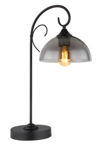 Globo COTTAGE Tafellamp Zwart, 1-licht