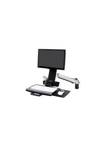 Ergotron Bordmonteret arm til LCD-skærm med tastaturbakke, Væg, 8.2kg, 24" (61 cm), Understøttede skærme - 1, Sort/sølv - 45-266-026