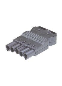 WIELAND Stikforbindelse GST18i5 Stik, 5 Poler, 20A, 400V - GST18I5S S1 ZR1 SW