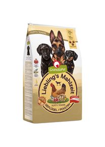 10kg Granatapet Liebling's Mahlzeit Junior, Volaille - Croquettes pour Chiot