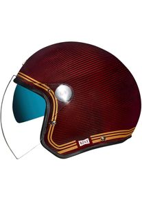 Nexx X.G20 Carbon Lignage, straalhelm , kleur: Donkerrood/Goud , maat: XL