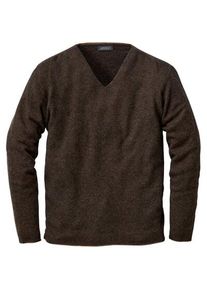 Seldom Men sweater merino wool Brown, S