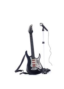 MU SIC Electric Guitar with Microphone & Stand
