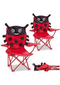 Spielwerk® Set 2x Sedie pieghevoli Beetle