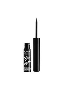 Nyx Cosmetics NYX Professional Makeup Machiaj Ochi Epic Wear Metallic Liquid Liner Black Metal Eyeliner 3.5 ml
