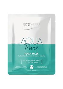 Biotherm Ingrijire Ten Aqua Pure Sheet Flash Mask Hydration & Purity Masca 35 ml