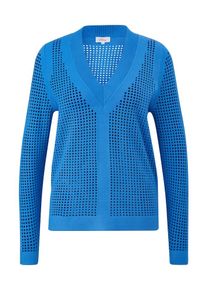 s.Oliver Pull-over Femme bleu taille 44