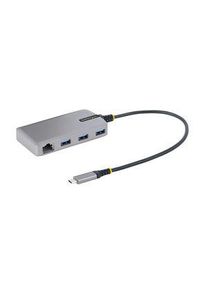 StarTech.com USB-keskitin, USB-C-pistoke, 3.0, USB Ports 4, USB-A-liitäntä / RJ45-naarasliitin / Micro USB-B -liitäntä - 5G3AGBB-USB-C-HUB