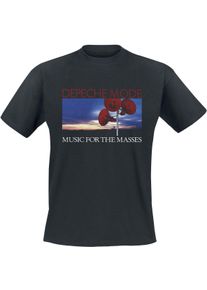 Depeche Mode T-shirt - Music for the masses - S tot 4XL - voor Mannen - zwart