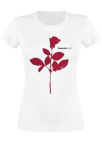 Depeche Mode T-shirt - S tot 3XL - voor Vrouwen - wit