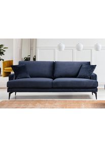 Design 3 szem&eacute;lyes kanap&eacute; Fenicia 205 cm s&ouml;t&eacute;tk&eacute;k