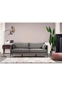 Design 3 szem&eacute;lyes kanap&eacute; Laisha 217 cm sz&uuml;rke