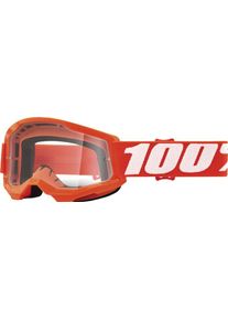 100 Percent Strata 2, occhiali per bambini , colore: Arancione/Nero Trasparente