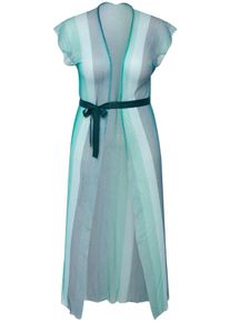 Ulla Popken Kleid Damen navy / türkis / aqua / petrol Größe 58/64