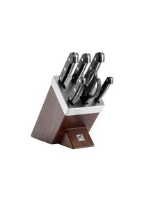 Zwilling Selbstschärfender Messerblock »Gourmet« - Tchibo - Silber - Edelstahl