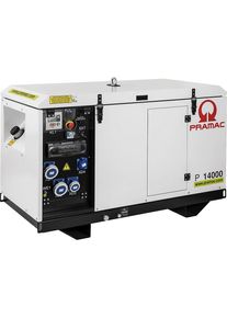 Stromerzeuger Serie P, Diesel, 230 V, P 14000 - Leistung 10,76 kVA, 9,68 kW PRAMAC