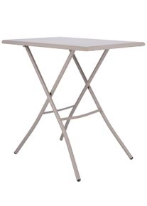 Fiam Sirio table pliante L 50 x P 70 x H 73 cm Outdoor Jan Kurtz Taupe