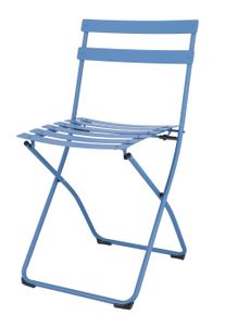 Fiam Spring Chaise pliante d'extérieur Jan Kurtz Bleu clair