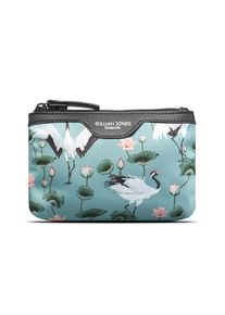 Gillian Jones - Makeup purse in Crane Dance Print