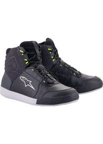 Alpinestars Chrome, schoenen Drystar , kleur: Zwart/Donkergrijs/Neon-Geel , maat: 10.5 US