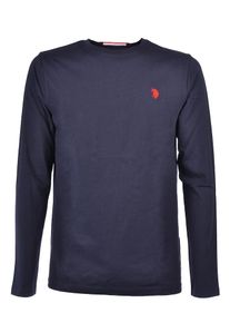 U.S. Polo Assn. Heren Shirt marine / rood M