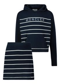 Moncler Enfant Kinder Marine blauw kleding set voor meisjes