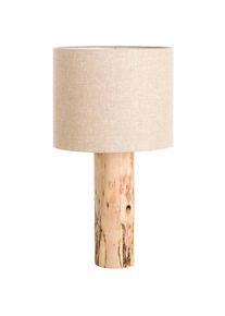 7hsevenon - Natural Wild Retro Lampe à poser 30,5x30,5x55,5cm Deco - Beige