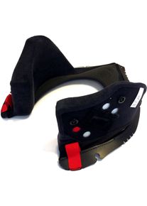 AGV K6/K6 S, guanciali , colore: Nero/Grigio , dimensione: XXL