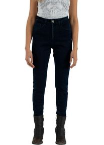 Rokker Rokkertech High, jeans vrouwen , kleur: Donkerblauw , maat: W24/L30