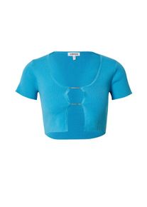 EDITED Dames Gebreid vest 'Maggie' blauw XS