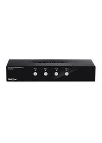 Trendnet 4-porters DisplayPort KVM-svitsj - TK-441DP
