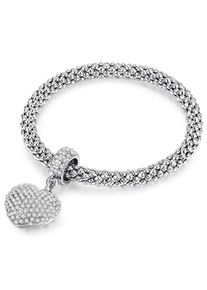 Lulu & Jane Lulu & Jane Bracelet Femme argent taille One Size