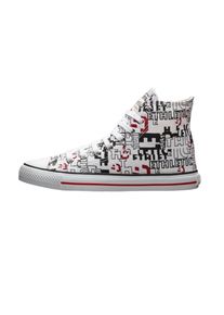Ethletic Heren Sneakers hoog 'White Cap' zwart / white denim 36