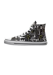 Ethletic Heren Sneakers hoog 'White Cap Hi Cut' olijfgroen / zwart / wit 36