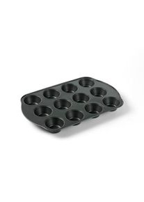 Funktion Muffin tin 12 holes grey