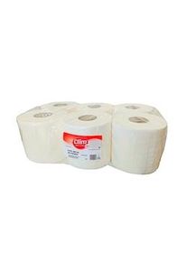 Papel de secagem à mao mecha 2 camadas. Pacote de 6 rolos