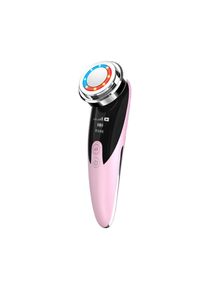 Ultrasonic Face Massage Skin Rejuvenation Cleanse Beauty Instrument Export Introducer, Pink