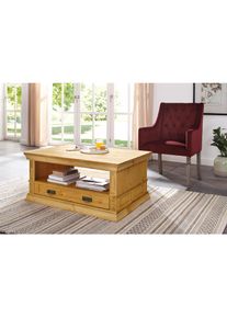 Home Affaire Couchtisch »Vinales«, Breite 100 cm, mit 1 Schublade, beige, Tisch, 2076056496-0 B/H/T: 100 cm x 45 cm x 69 cm