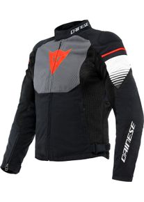 Dainese Air Fast, textile jacket , color: Black/Grey/White , size: 50