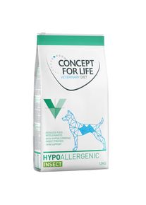 12kg Hypoallergenic Insect Concept for Life VET - Croquettes pour chien
