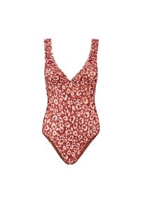 Shiwi Dames Badpak nude / roestbruin / oker XS-S